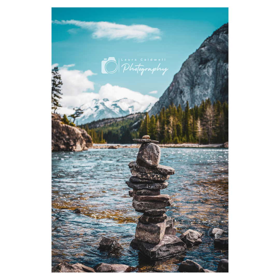 Stacking Rocks - Banff National Park - Alberta, Canada — Left Coast ...