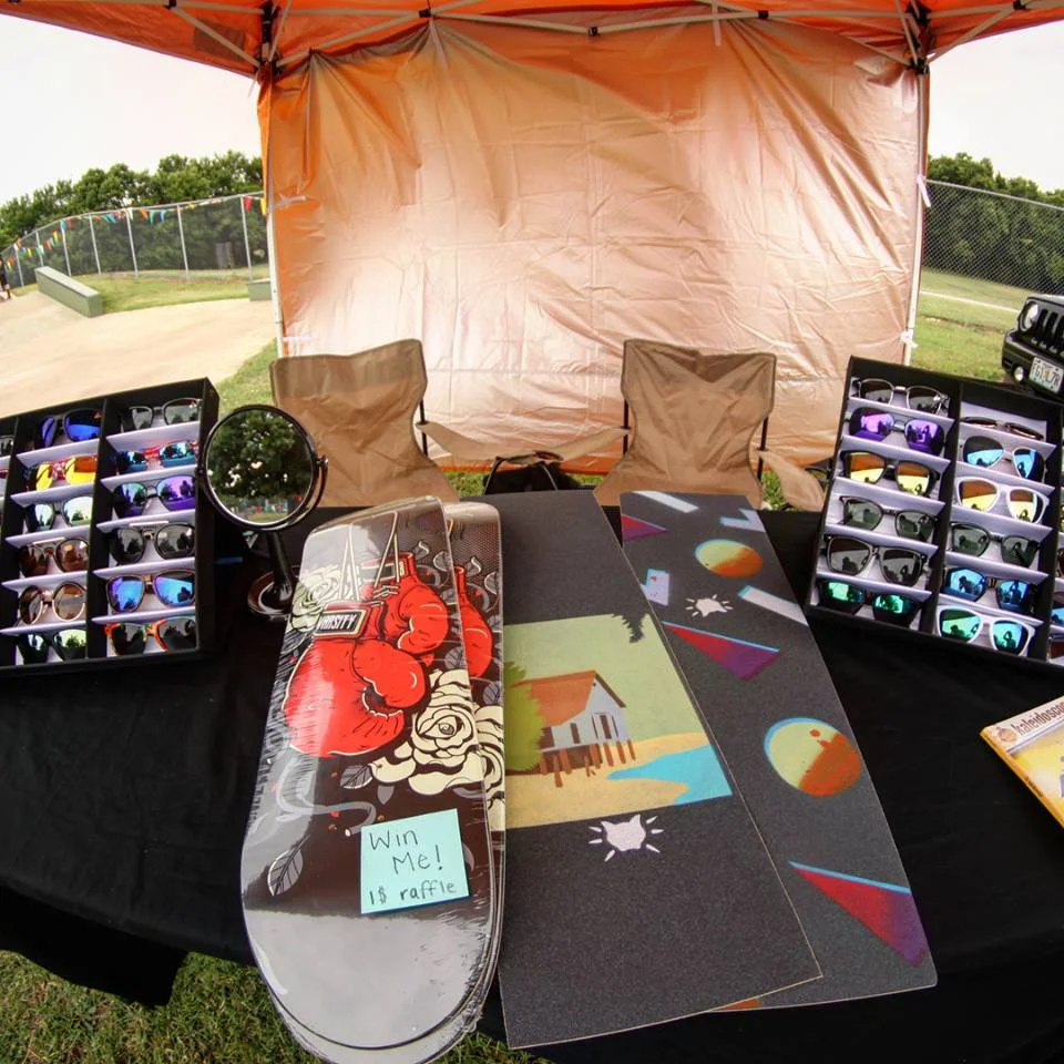 Thank you CatSpray for donating some sheets of griptape to keep the kids hyped!