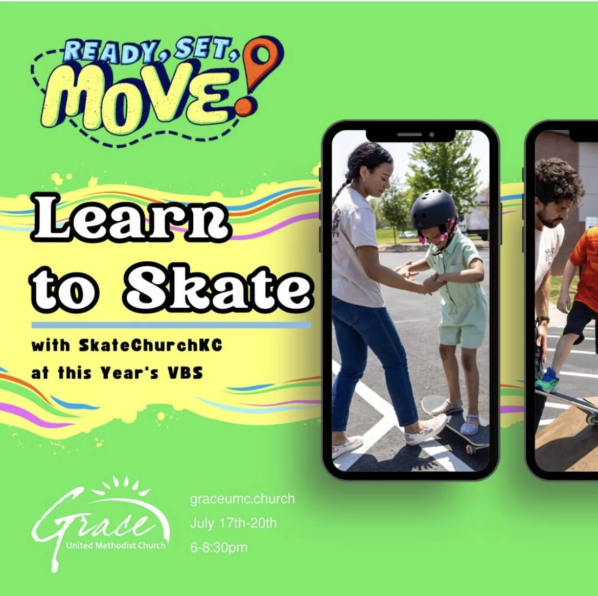 Ready, Set, Move VBS at Grace UMC