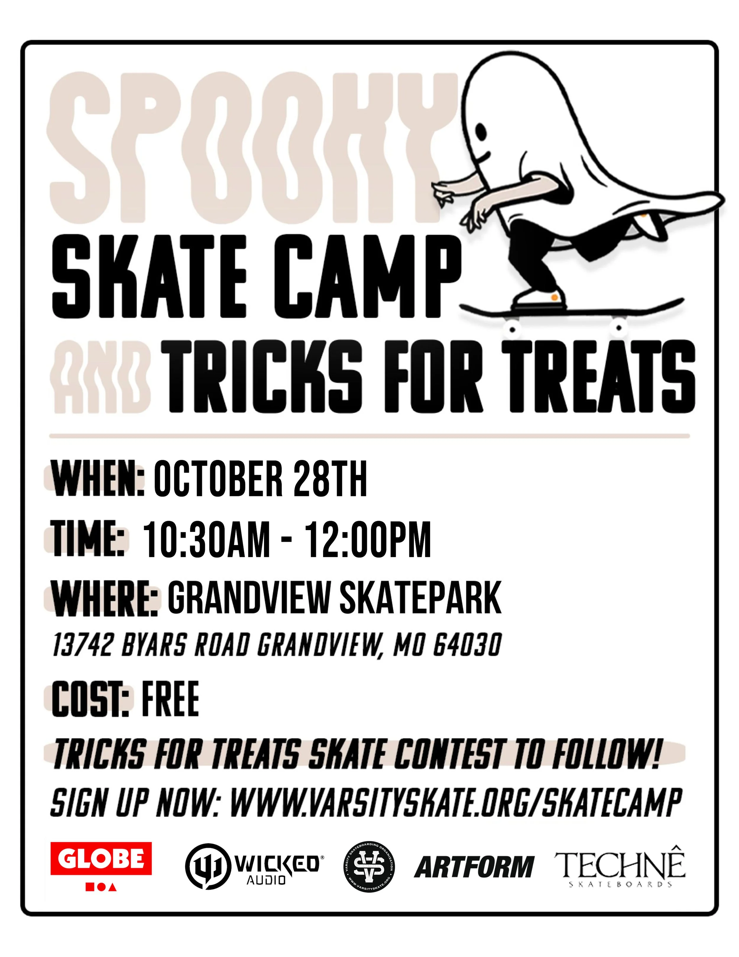 Spooky Skate Camp