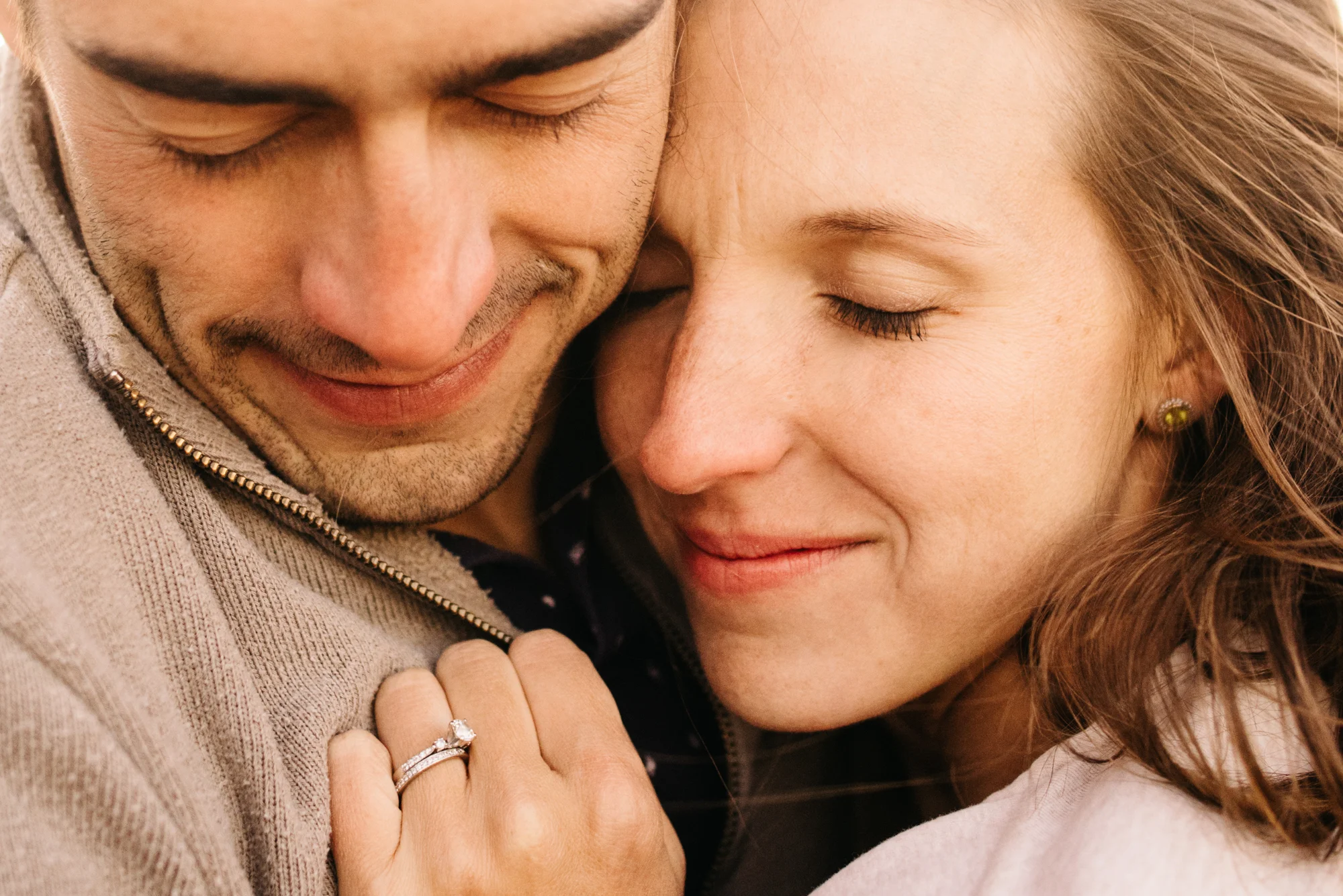 Adventure Rock Climbing Couple Engagement Photos | Mountain Engagement Photographer, adventurous engagement photos