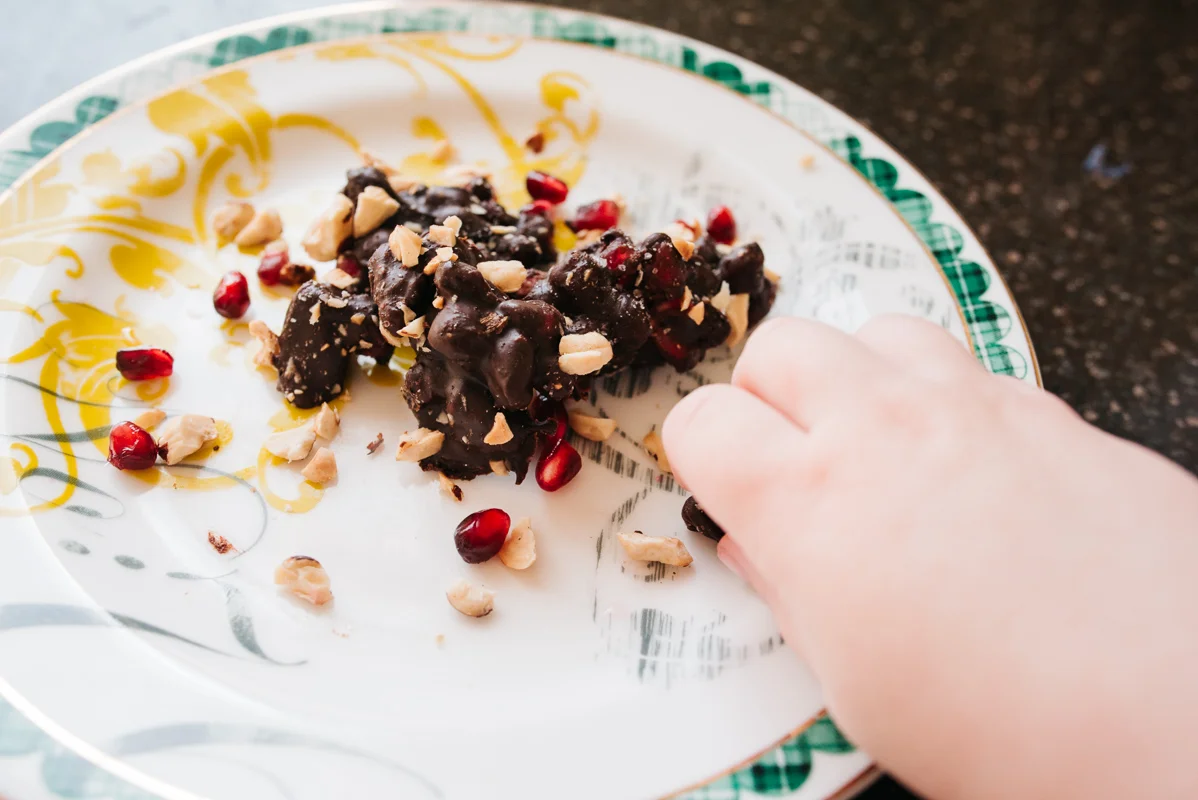 Clearly toddler approved. My daughter snuck a piece while I was taking photos. haha.