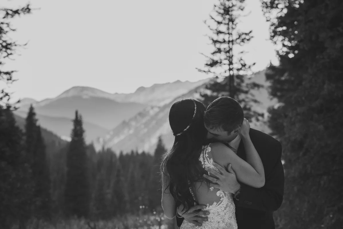 Snowmobile Adventure Winter Mountain Elopement | Vail Pass Winter Elopement | Colorado Elopement Photographer