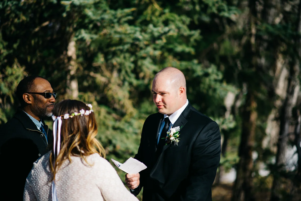 Colorado Mountain Adventure Elopement & Intimate Wedding | Paige & Chad {Telluride, Colorado Mountain Adventure Winter Elopement)