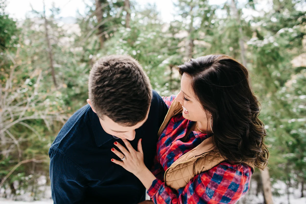 Anniversary Adventure Engagement Couple Photography | Mountain Denver Colorado.