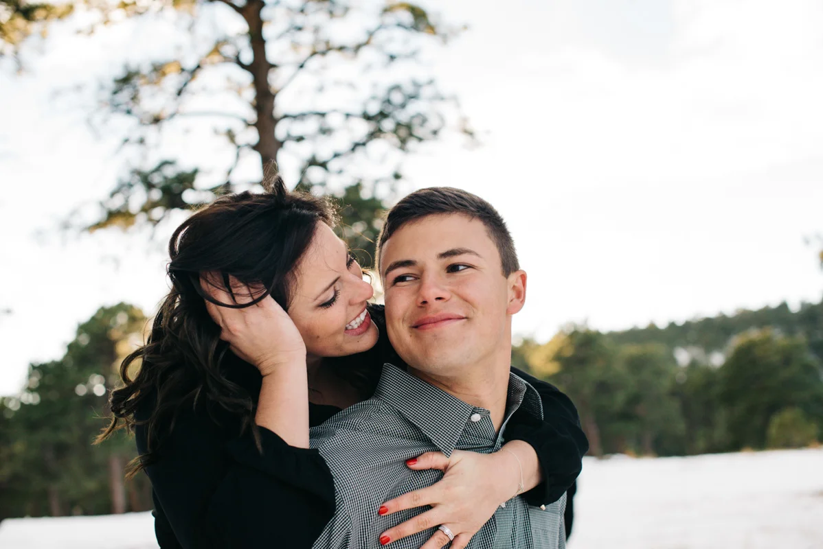 Anniversary Adventure Engagement Couple Photography | Mountain Denver Colorado.
