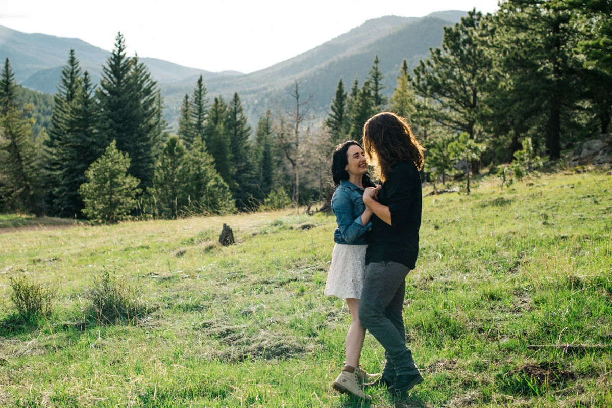 Colorado Mountain Marriage Anniversary Celebration | {Anniversary Couple Photos} | Athmar Park, Denver, Colorado