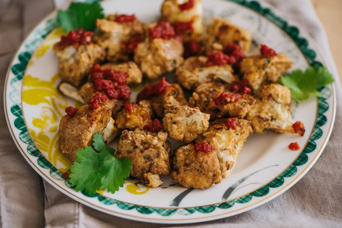 Cauliflower Nugget Dinner Recipe | Paleo, Whole 30, Gluten Free, Vegan Dinner Idea | Denver, Mountain Colorado Photographer