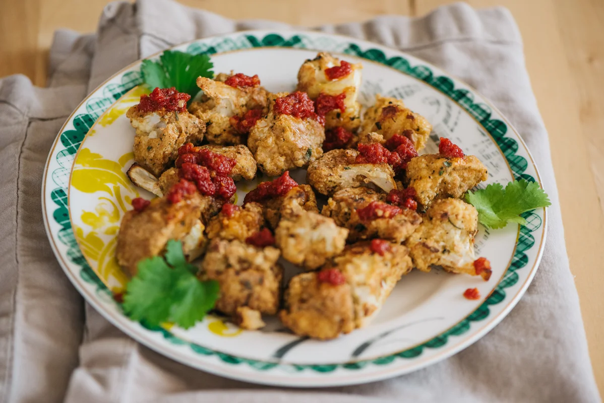 Cauliflower Nugget Dinner Recipe | Paleo, Whole 30, Gluten Free, Vegan Dinner Idea | Denver, Mountain Colorado Photographer