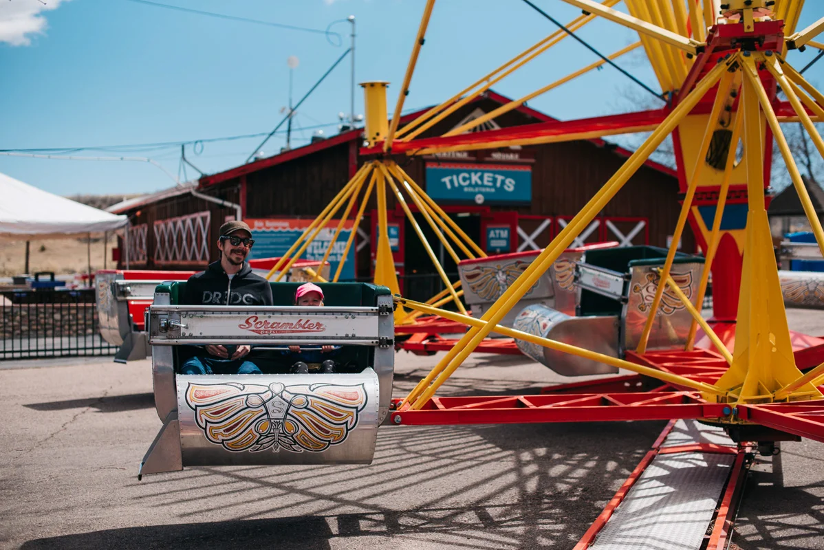 Family Fun at Heritage Square Amusement Park Golden Colorado | Denver, Colorado Family Photographer