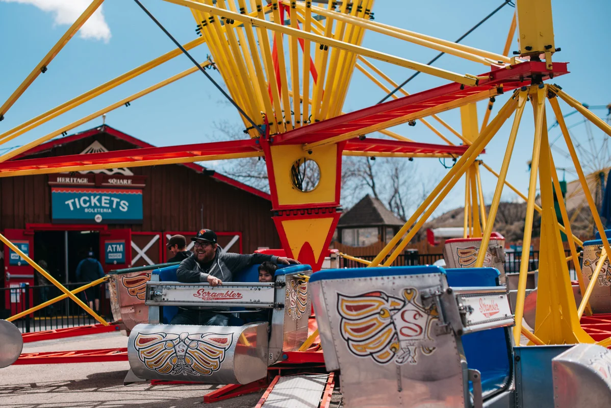 Family Fun at Heritage Square Amusement Park Golden Colorado | Denver, Colorado Family Photographer