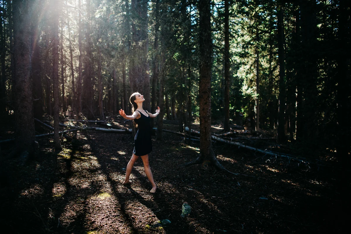 Pas De Deux | Couple Ballet Dance | Kevin & Sara {Mountain Denver, Colorado Ballet and Dance Photographer | Echo Lake Mount Evans Colorado}
