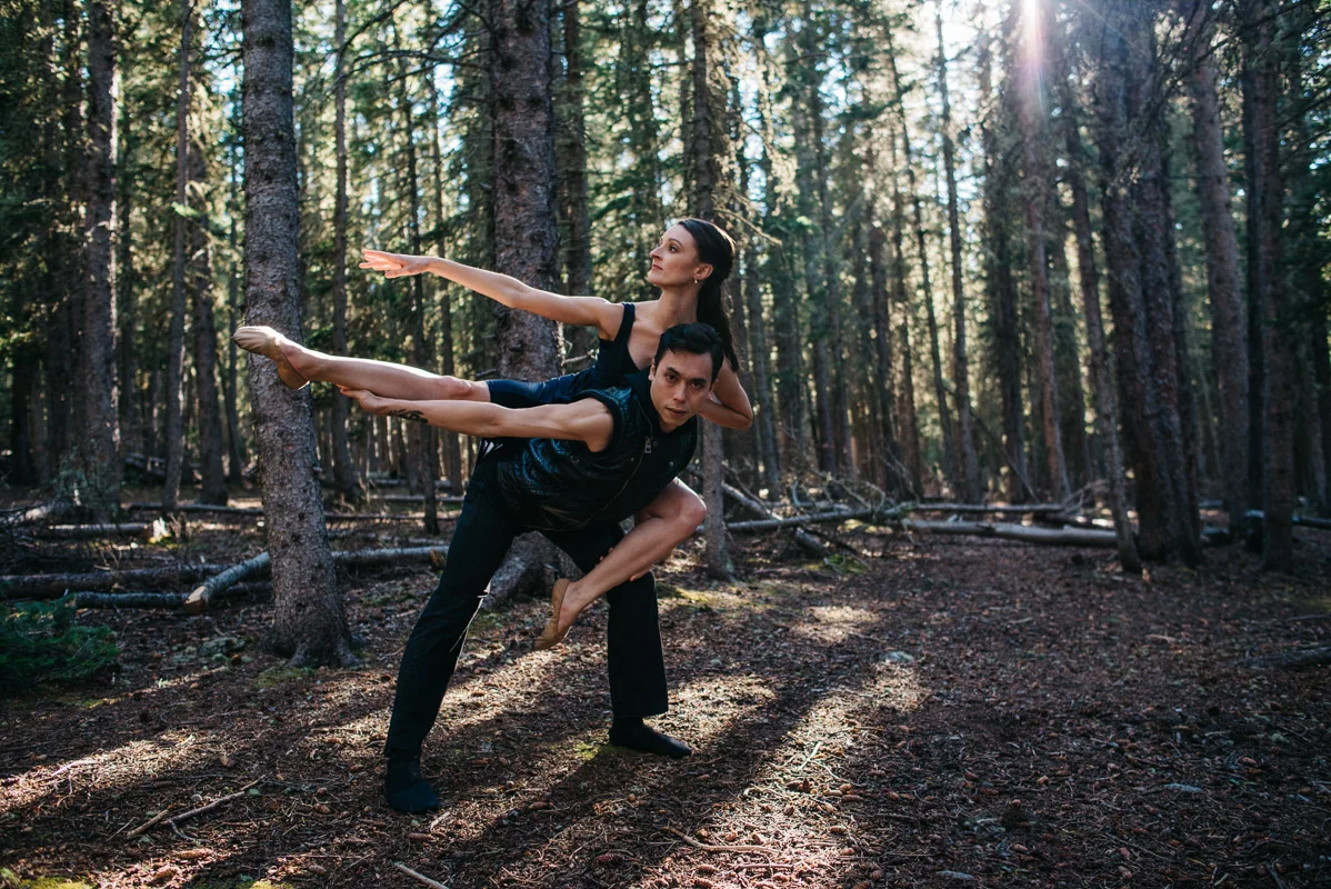 Pas De Deux | Couple Ballet Dance | Kevin & Sara {Mountain Denver, Colorado Ballet and Dance Photographer | Echo Lake Mount Evans Colorado}