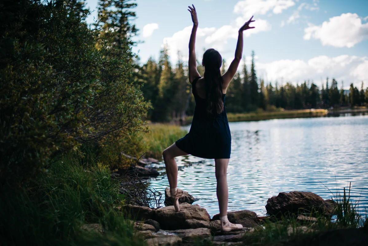 Pas De Deux | Couple Ballet Dance | Kevin & Sara {Mountain Denver, Colorado Ballet and Dance Photographer | Echo Lake Mount Evans Colorado}