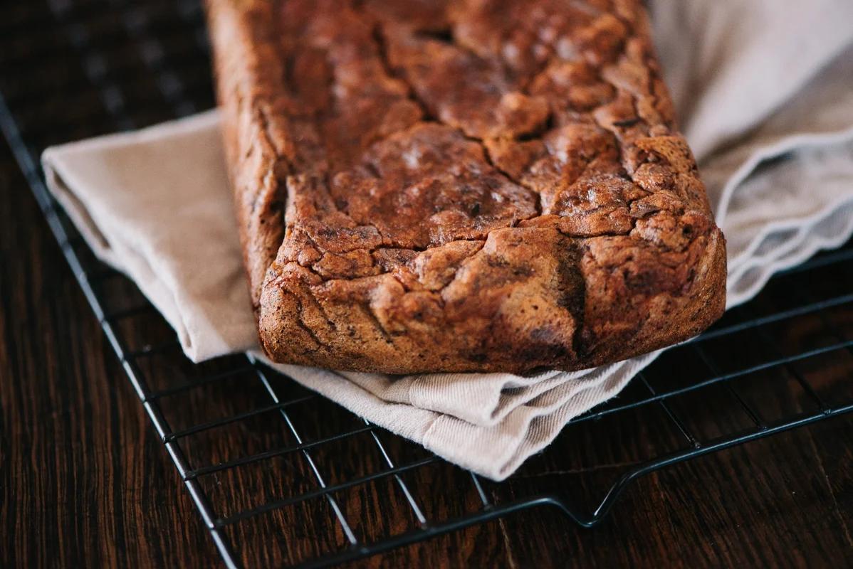 Banana Bread Grain Free Recipe {Grain Free, Nut Free, Paleo, Vegan, Plant Based Diet | Denver, Colorado Photographer}