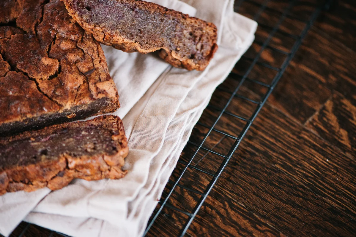 Banana Bread Grain Free Recipe {Grain Free, Nut Free, Paleo, Vegan, Plant Based Diet | Denver, Colorado Photographer}