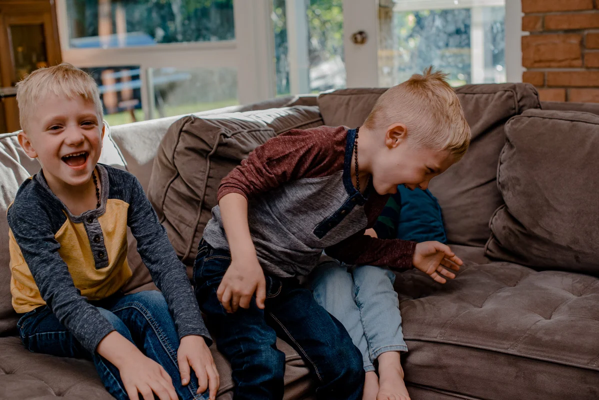 Denver Lifestyle In Home Family Photography {Schulz Family Newborn Family Lifestyle Denver Colorado Photographer}