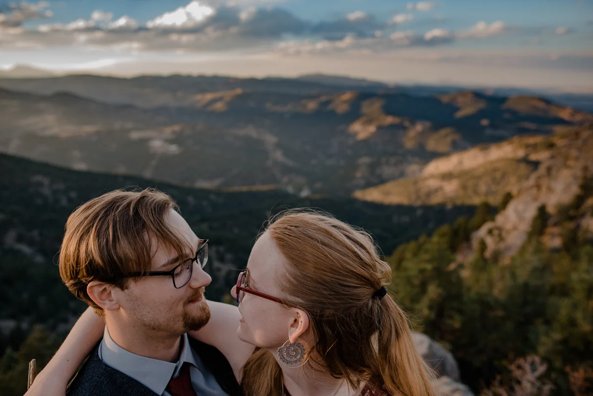 Mountain Elopement Boulder, Colorado {Brett & Kelsey} | Destination Elopement Photographer | Mountain Elopement Photography