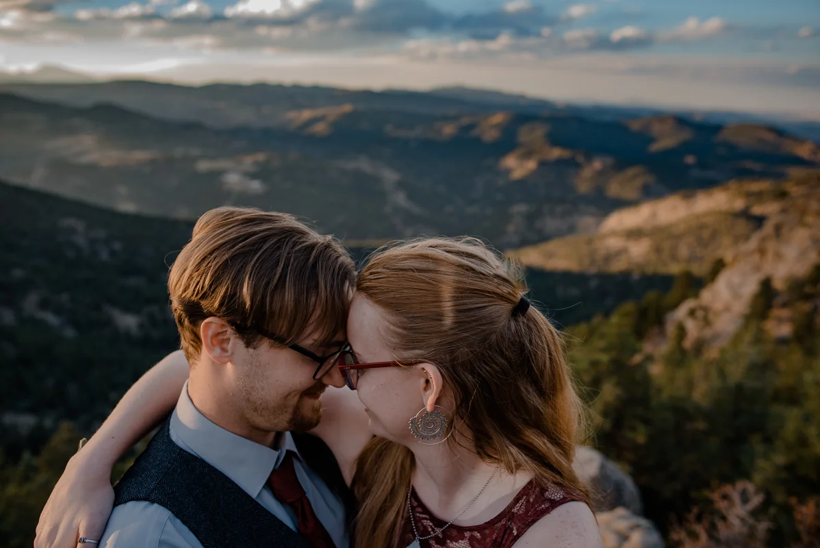Mountain Elopement Boulder, Colorado {Brett & Kelsey} | Destination Elopement Photographer | Mountain Elopement Photography