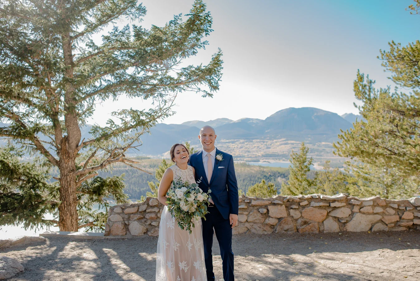 Sapphire Point Overlook Breckenridge, Colorado Mountain Elopement Intimate Wedding { Sarah & Malin} | Capital Hill Denver Colorado Mountain Elopement Photographer