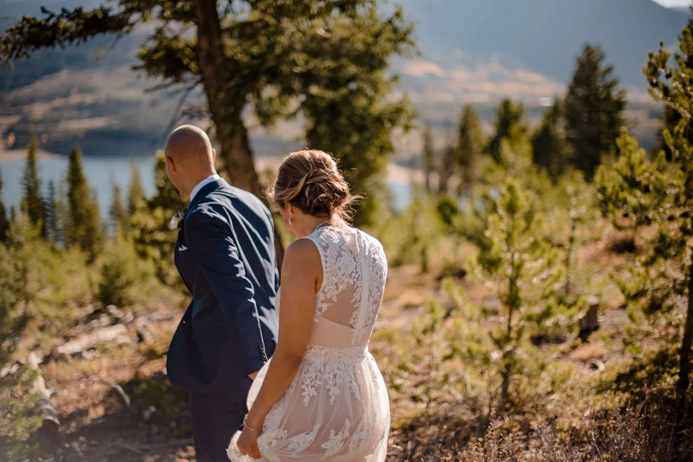 Sapphire Point Overlook Breckenridge, Colorado Mountain Elopement Intimate Wedding { Sarah & Malin} | Capital Hill Denver Colorado Mountain Elopement Photographer