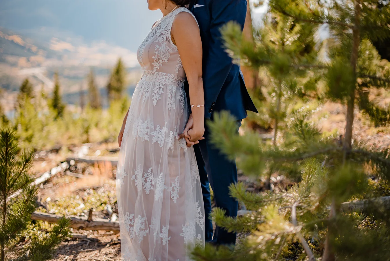 Sapphire Point Overlook Breckenridge, Colorado Mountain Elopement Intimate Wedding { Sarah & Malin} | Capital Hill Denver Colorado Mountain Elopement Photographer