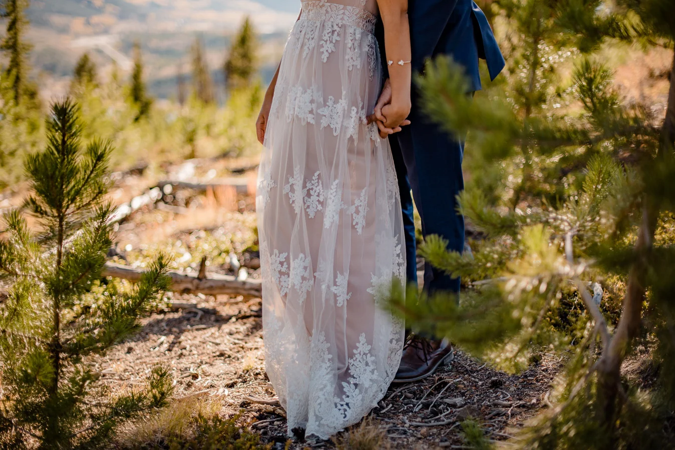 Sapphire Point Overlook Breckenridge, Colorado Mountain Elopement Intimate Wedding { Sarah & Malin} | Capital Hill Denver Colorado Mountain Elopement Photographer