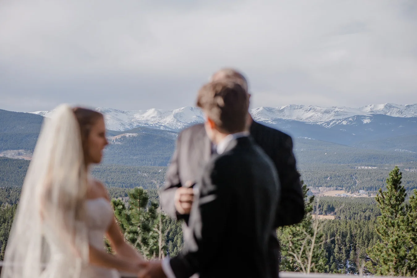 Panorama Point Colorado State Park Mountain Elopement { Lauren & Trevor Intimate Mountain Colorado Wedding Photographer}