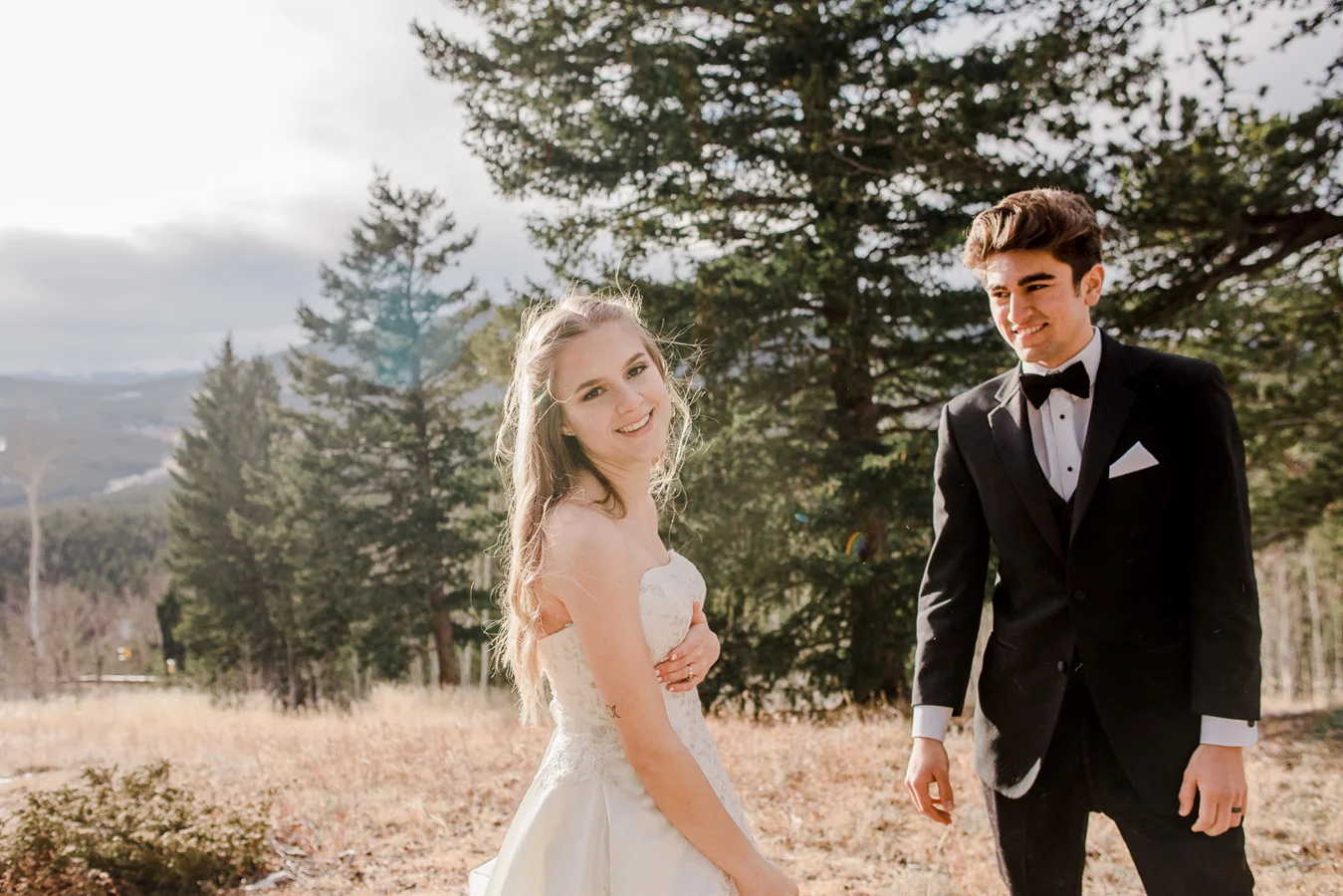Panorama Point Colorado State Park Mountain Elopement { Lauren & Trevor Intimate Mountain Colorado Wedding Photographer}