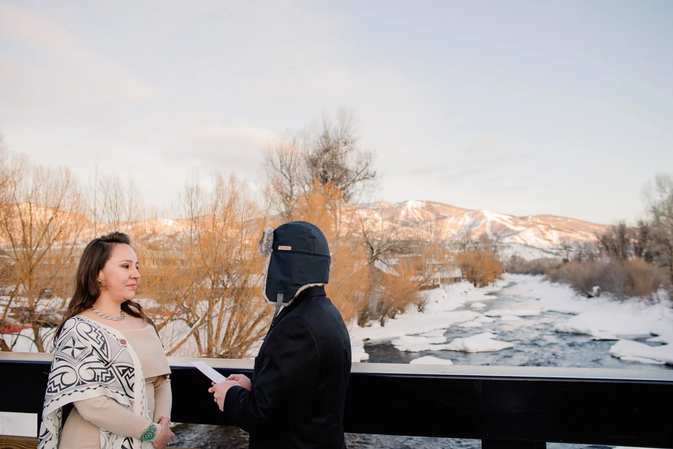 Steamboat Springs, Colorado Elopement {Melissa & Tim | Intimate Winter Wedding on the Yama River} | Steamboat Springs Intimate Wedding Photographer
