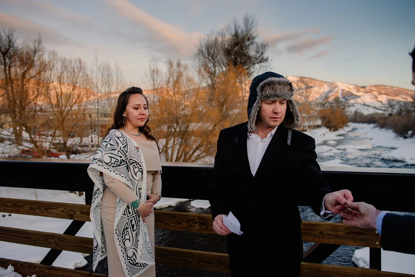 Steamboat Springs, Colorado Elopement {Melissa & Tim | Intimate Winter Wedding on the Yama River} | Steamboat Springs Intimate Wedding Photographer