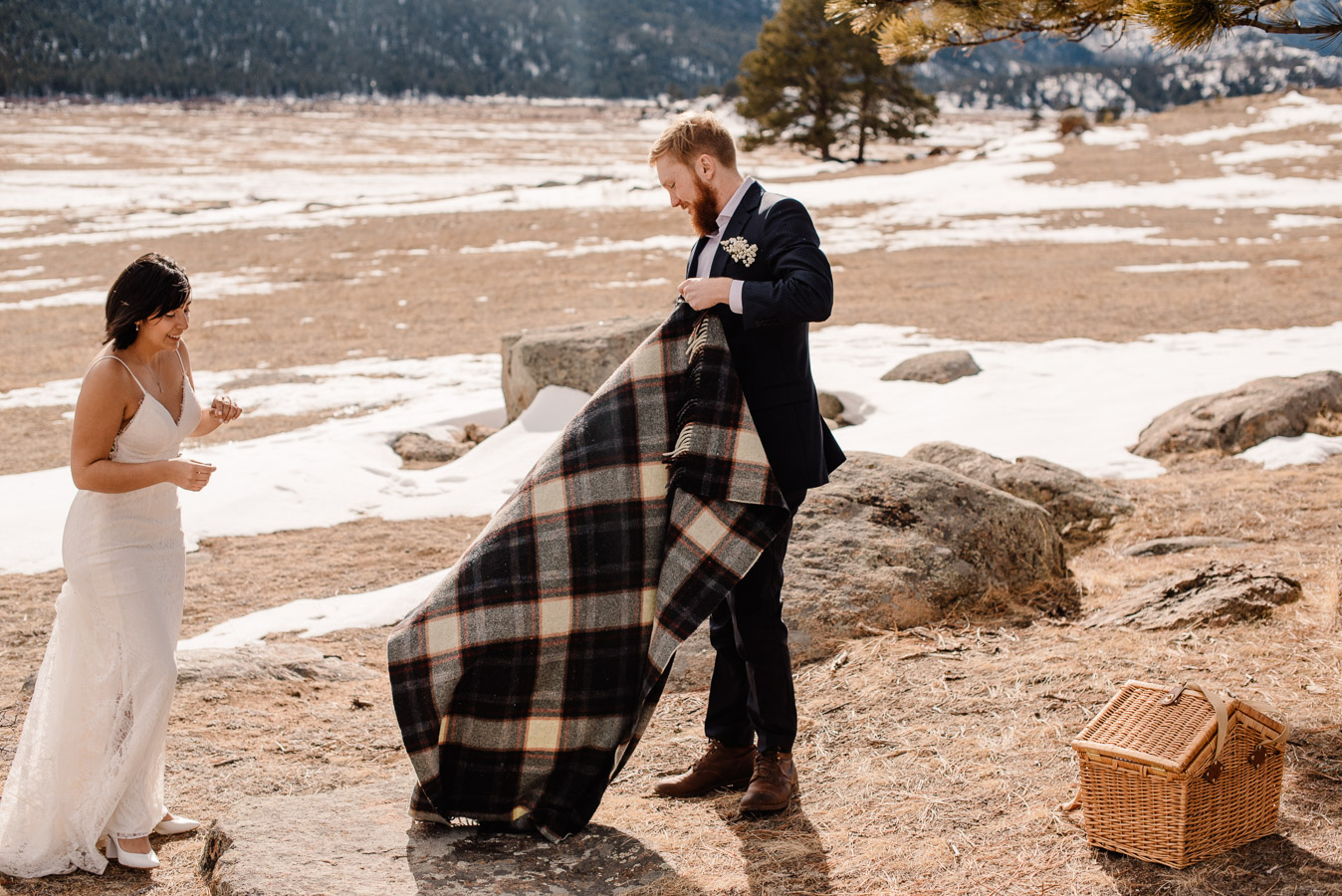 Rocky Mountain National Park Elopement Photographer {Kenia & Colt | National Park Elopement Photographer} | Colorado Mountain Elopement Photographers