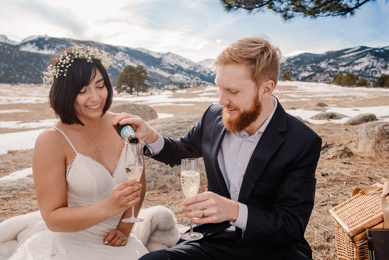 Rocky Mountain National Park Elopement Photographer {Kenia & Colt | National Park Elopement Photographer} | Colorado Mountain Elopement Photographers