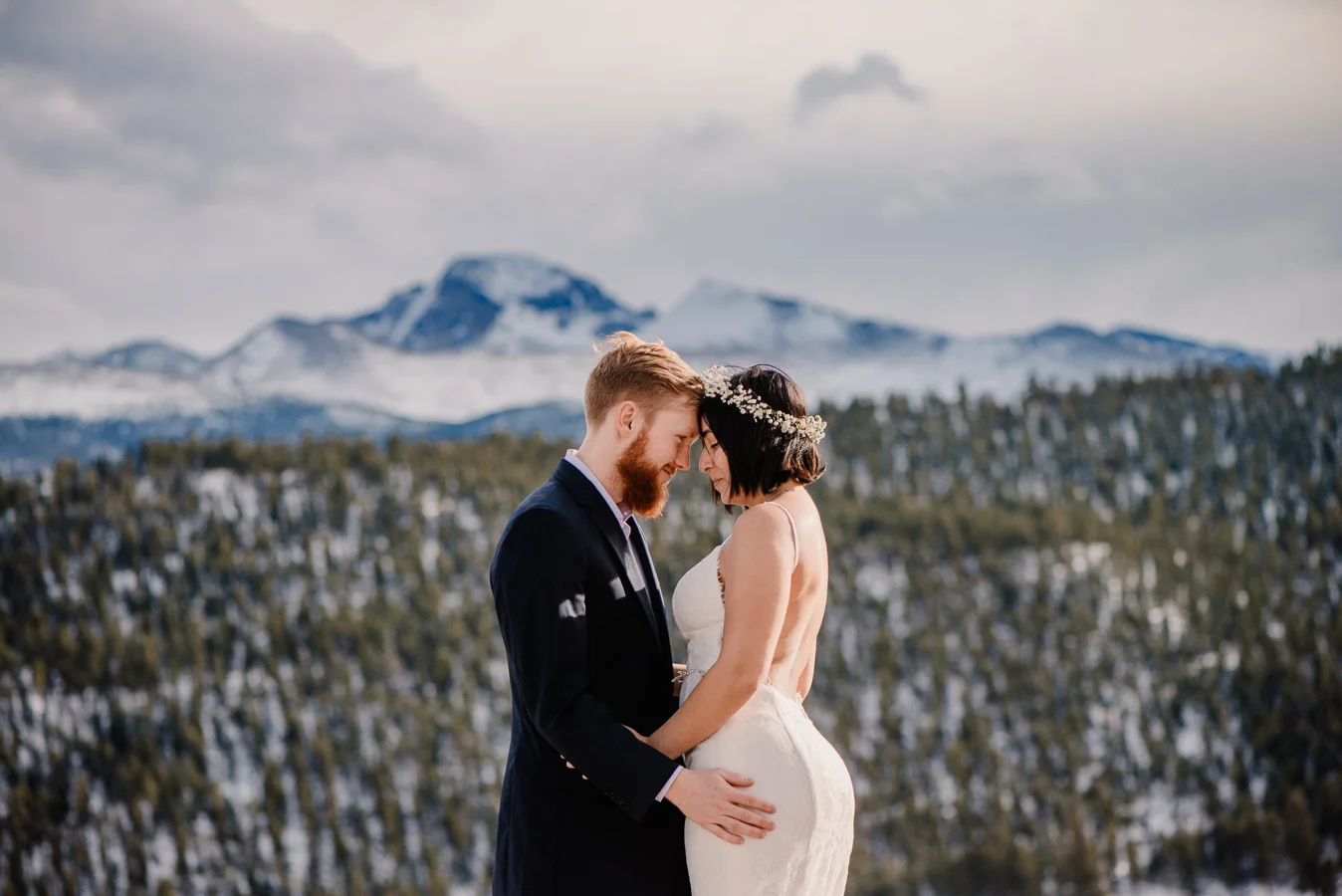 Rocky Mountain National Park Elopement Photographer {Kenia & Colt | National Park Elopement Photographer} | Colorado Mountain Elopement Photographers