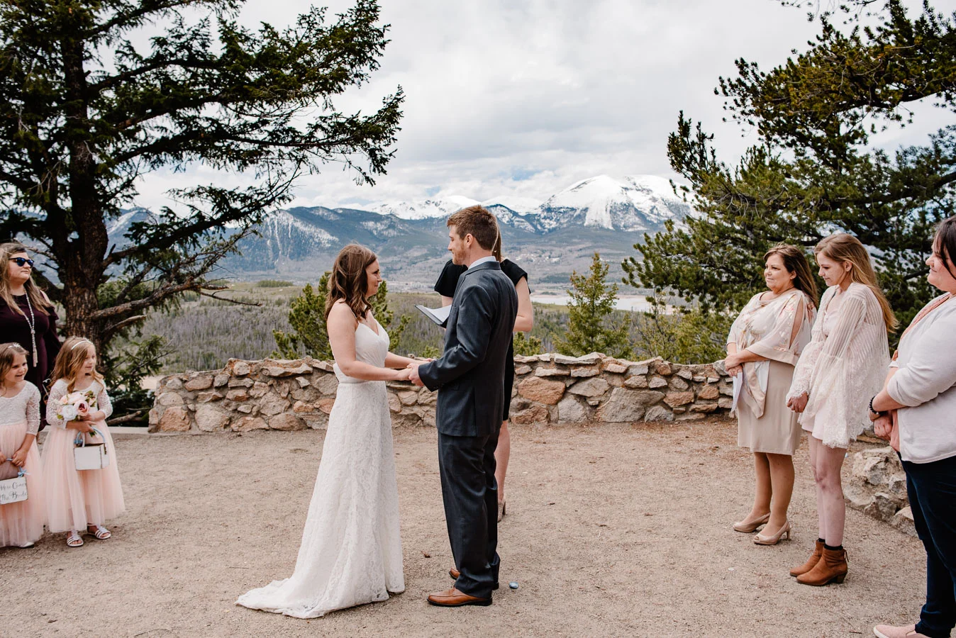 Sapphire Point Breckenridge, Colorado Intimate Elopement Wedding { Aubrey & Gabe | Colorado Mountain Intimate Elopement Photographers}