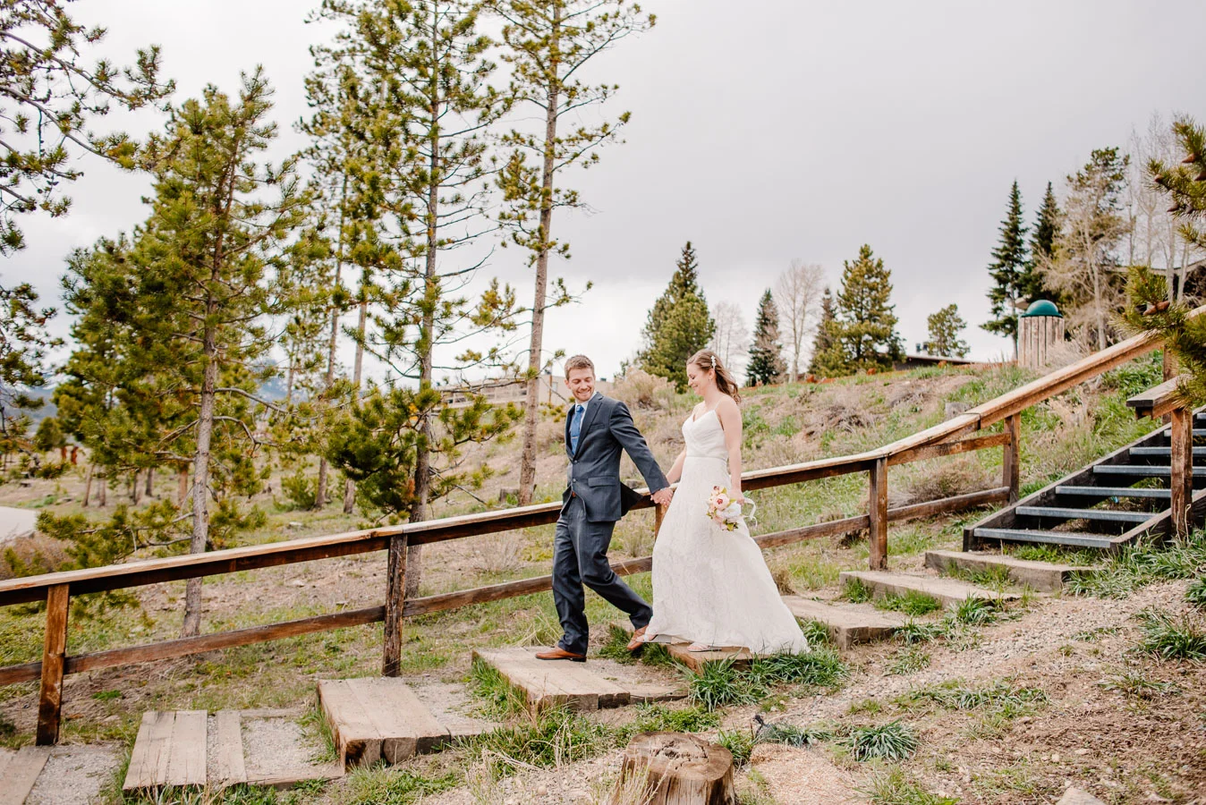 Sapphire Point Breckenridge, Colorado Intimate Elopement Wedding { Aubrey & Gabe | Colorado Mountain Intimate Elopement Photographers}
