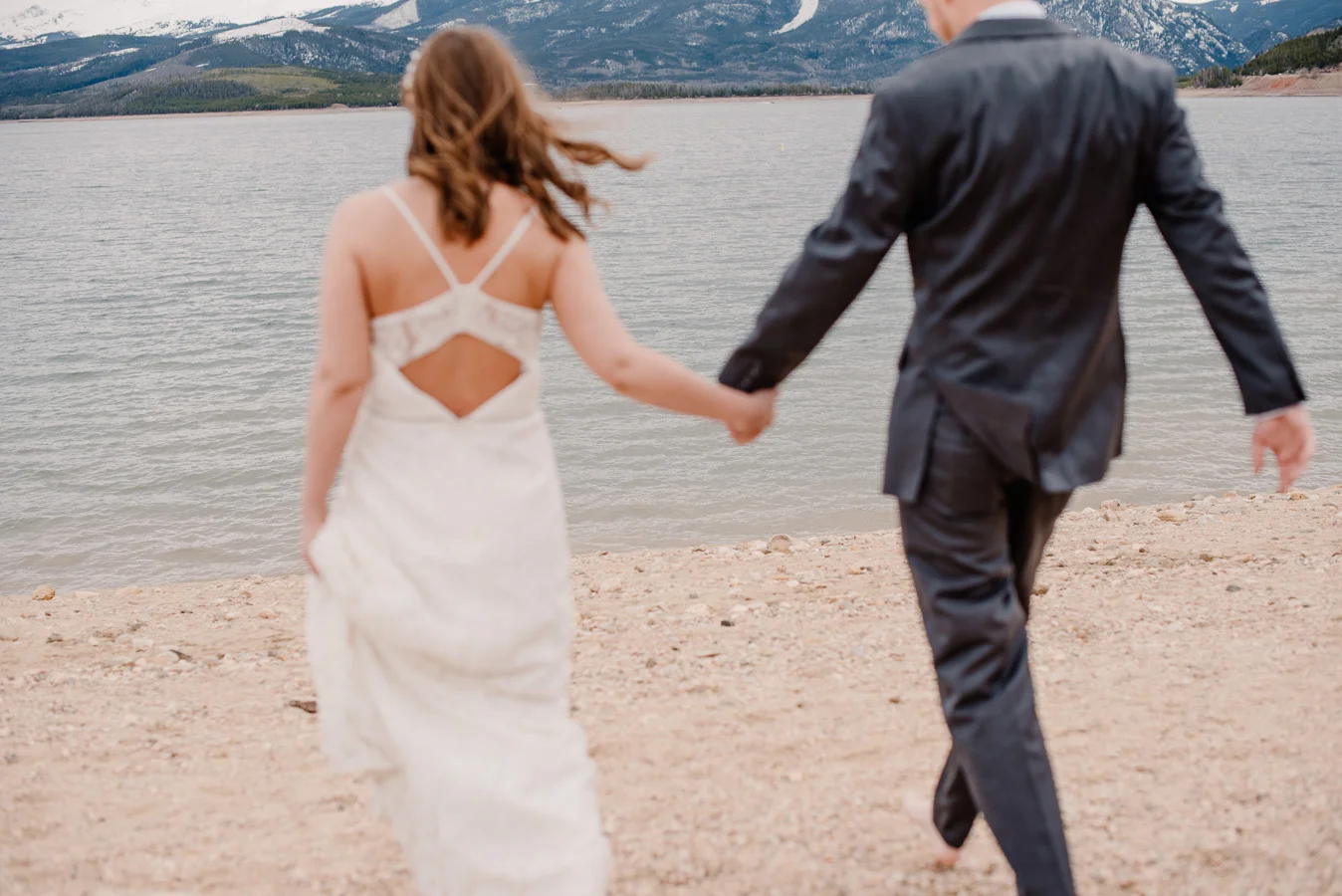 Sapphire Point Breckenridge, Colorado Intimate Elopement Wedding { Aubrey & Gabe | Colorado Mountain Intimate Elopement Photographers}