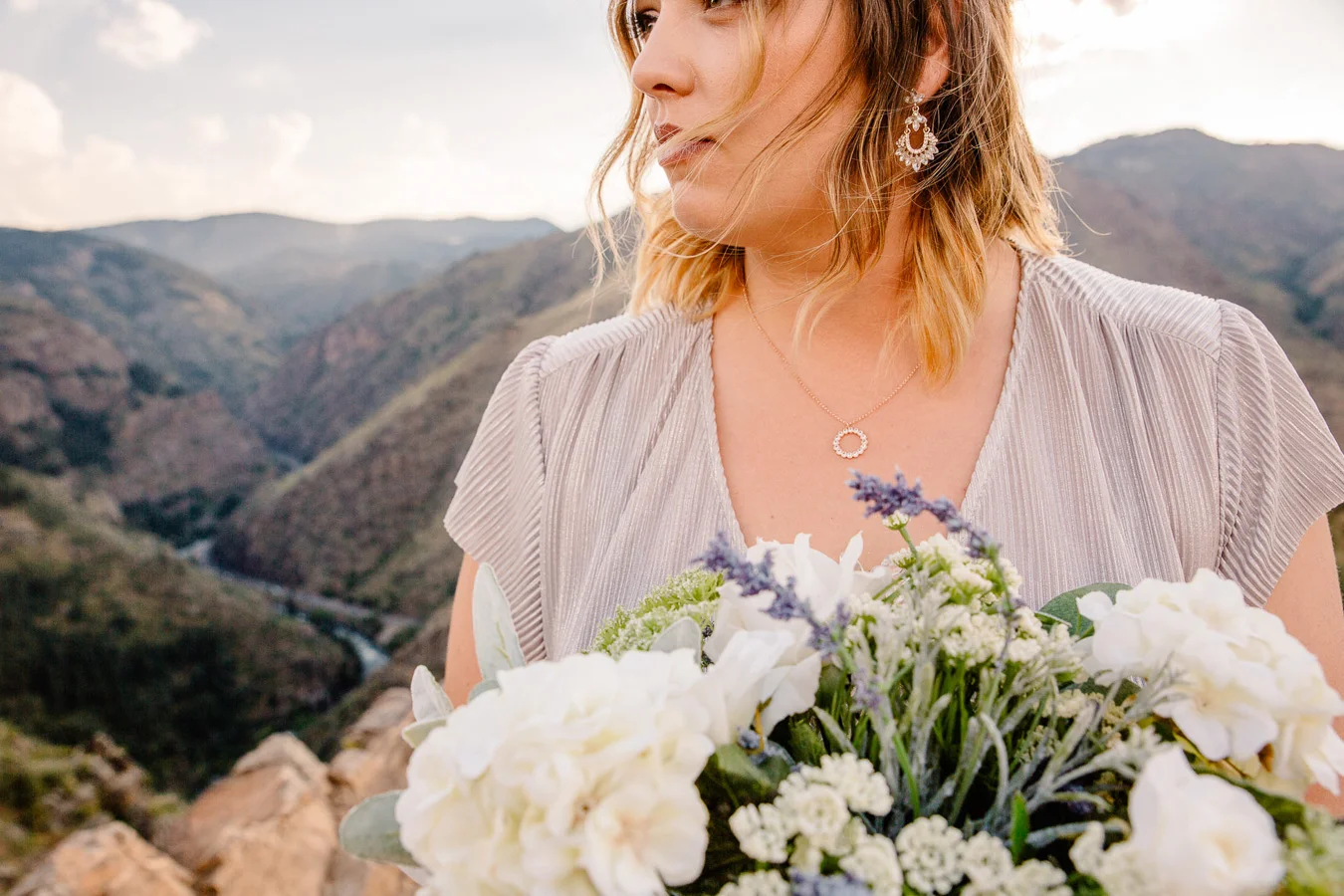 Colorado Mountain Elopement Photographers {Katy & Christian | Elopement | By Brittany} | Clear Creek Golden, Colorado Elopement