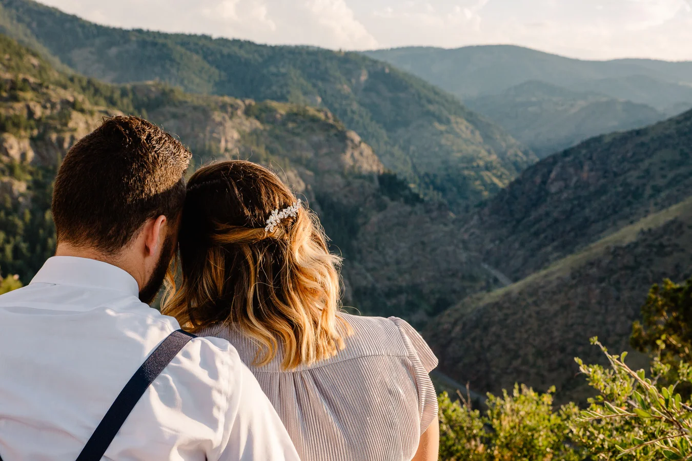 Colorado Mountain Elopement Photographers {Katy & Christian | Elopement | By Brittany} | Clear Creek Golden, Colorado Elopement