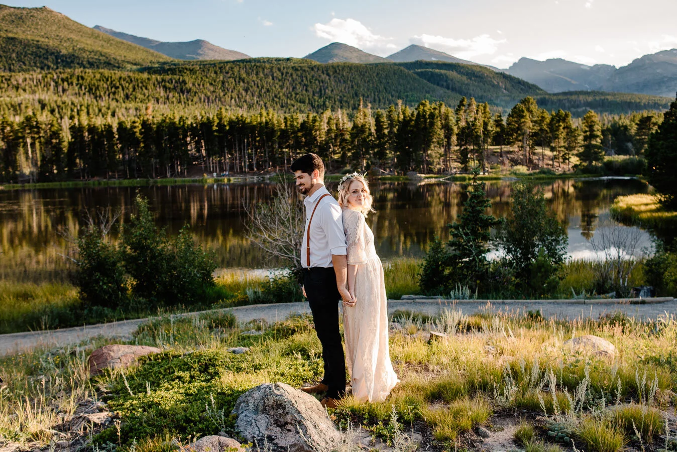 Rocky Mountain National Park Colorado Elopement Photographers { Melanie & Samuel | Colorado Elopement Photos}
