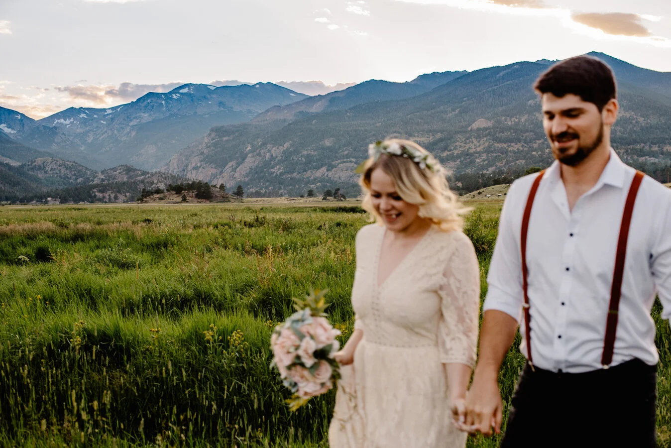 Rocky Mountain National Park Colorado Elopement Photographers { Melanie & Samuel | Colorado Elopement Photos}