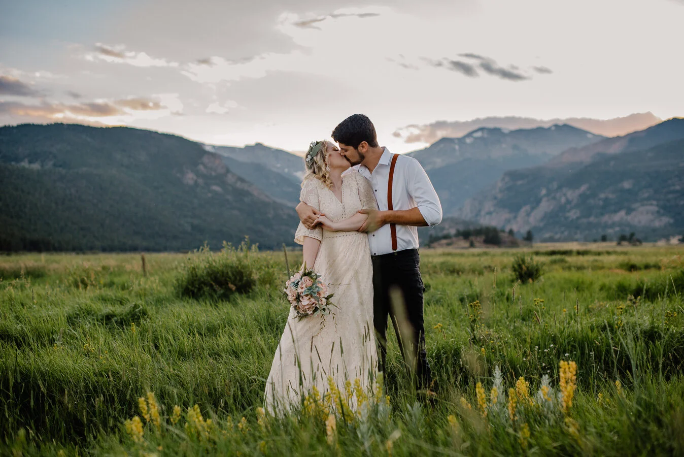Rocky Mountain National Park Colorado Elopement Photographers { Melanie & Samuel | Colorado Elopement Photos}