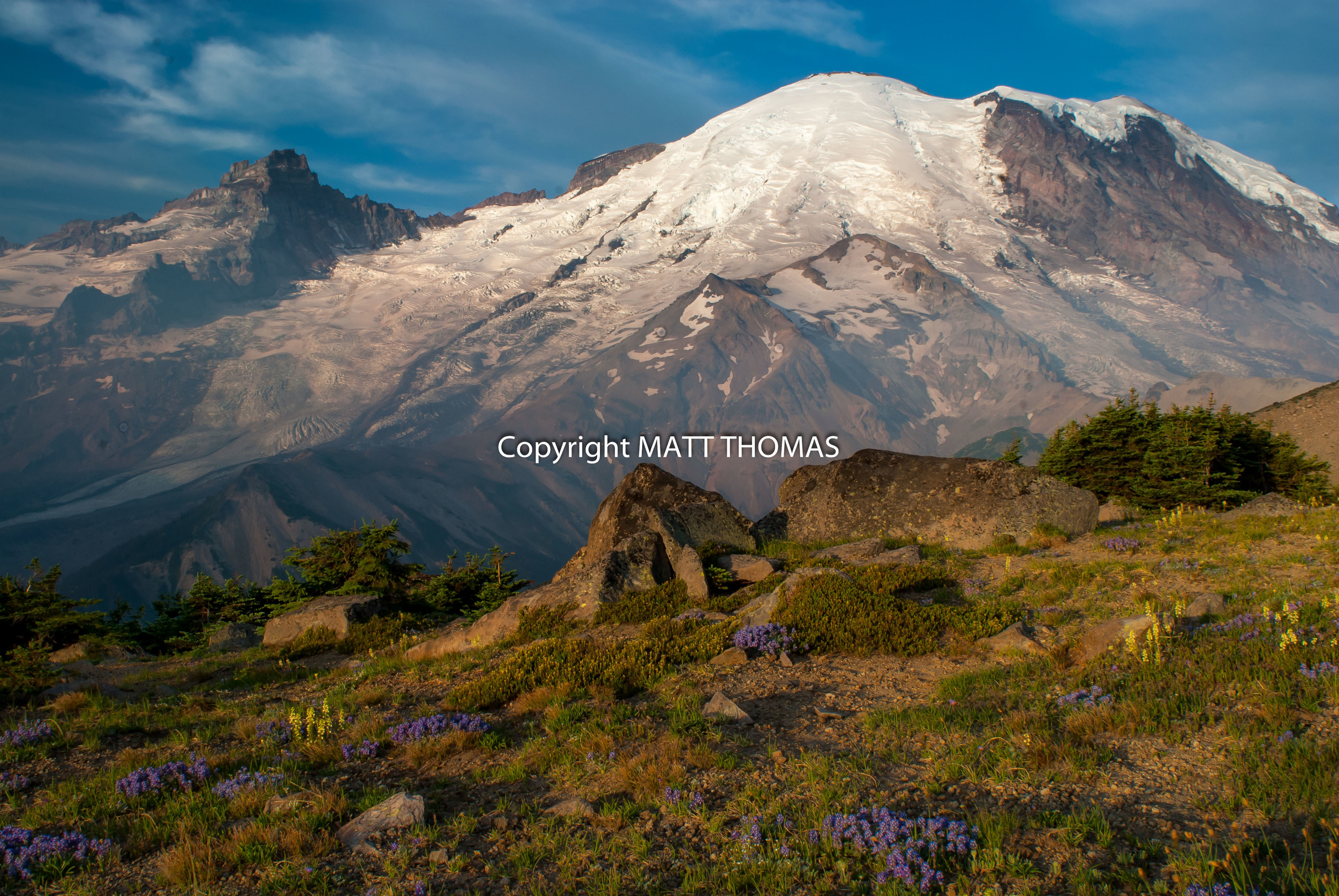 Mt. Rainier from 1st Burroughs