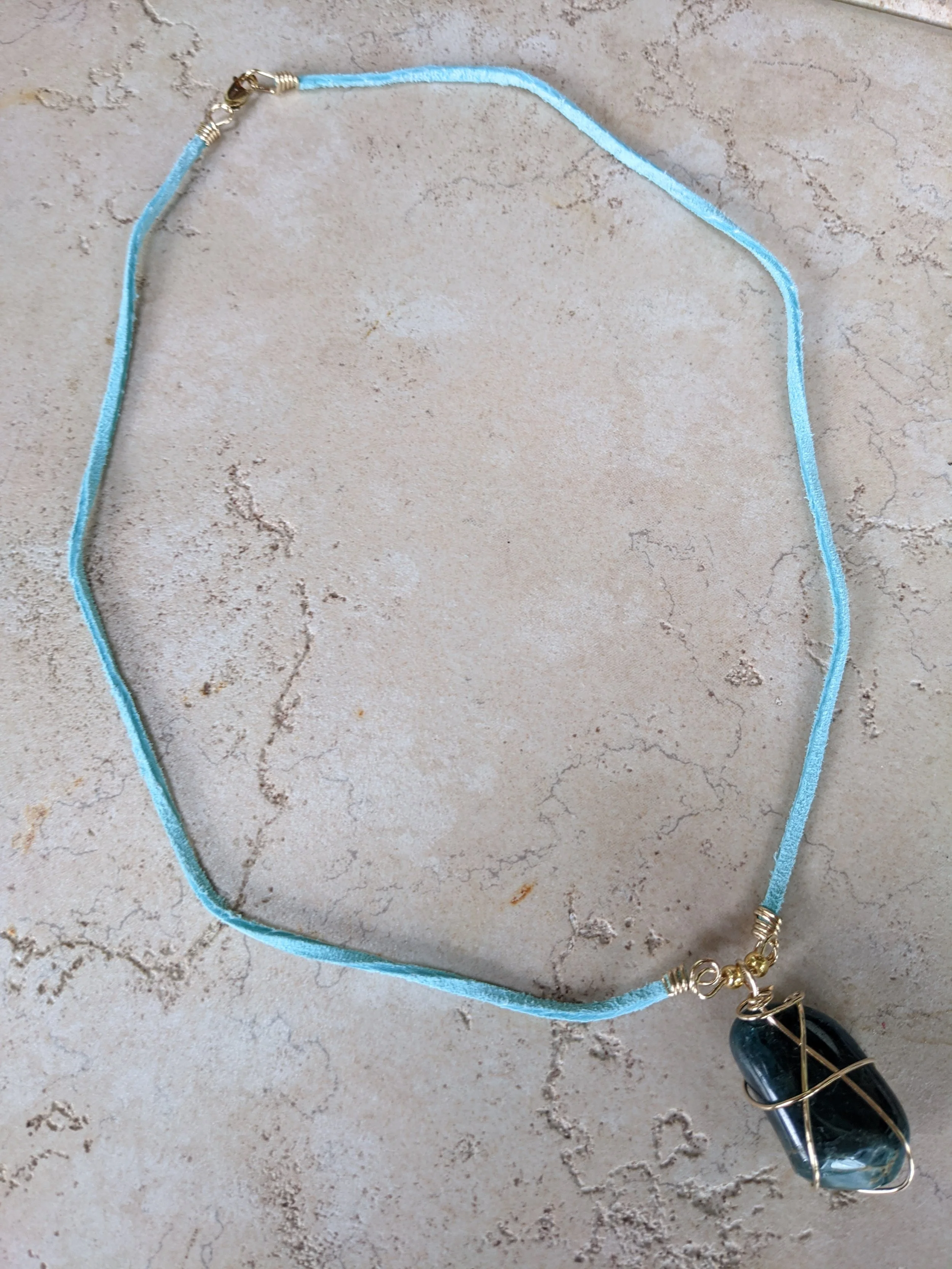 Gold Wire Wraped Apatite Necklace.jpg