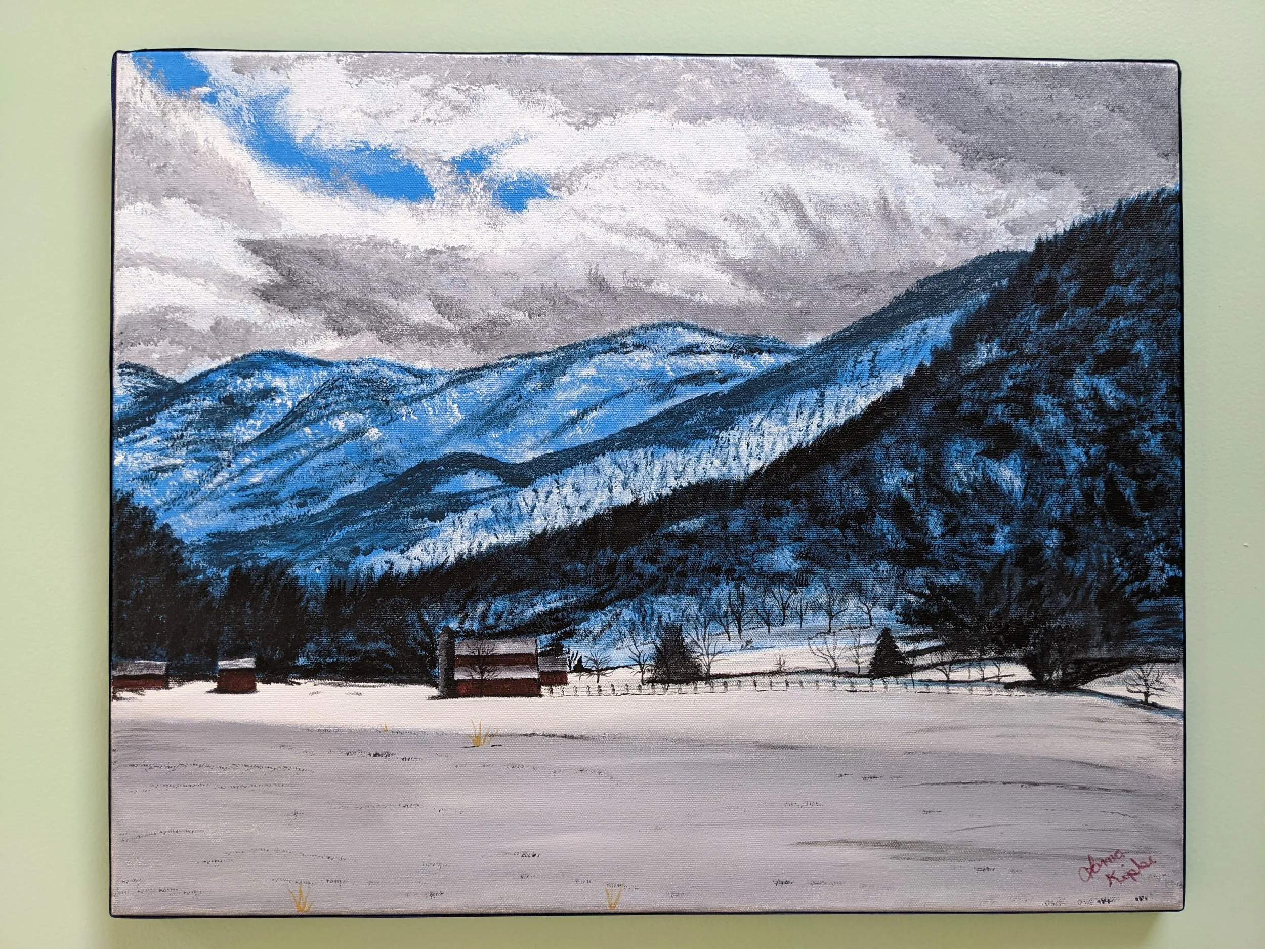 Mountain Farm In Winter.jpg