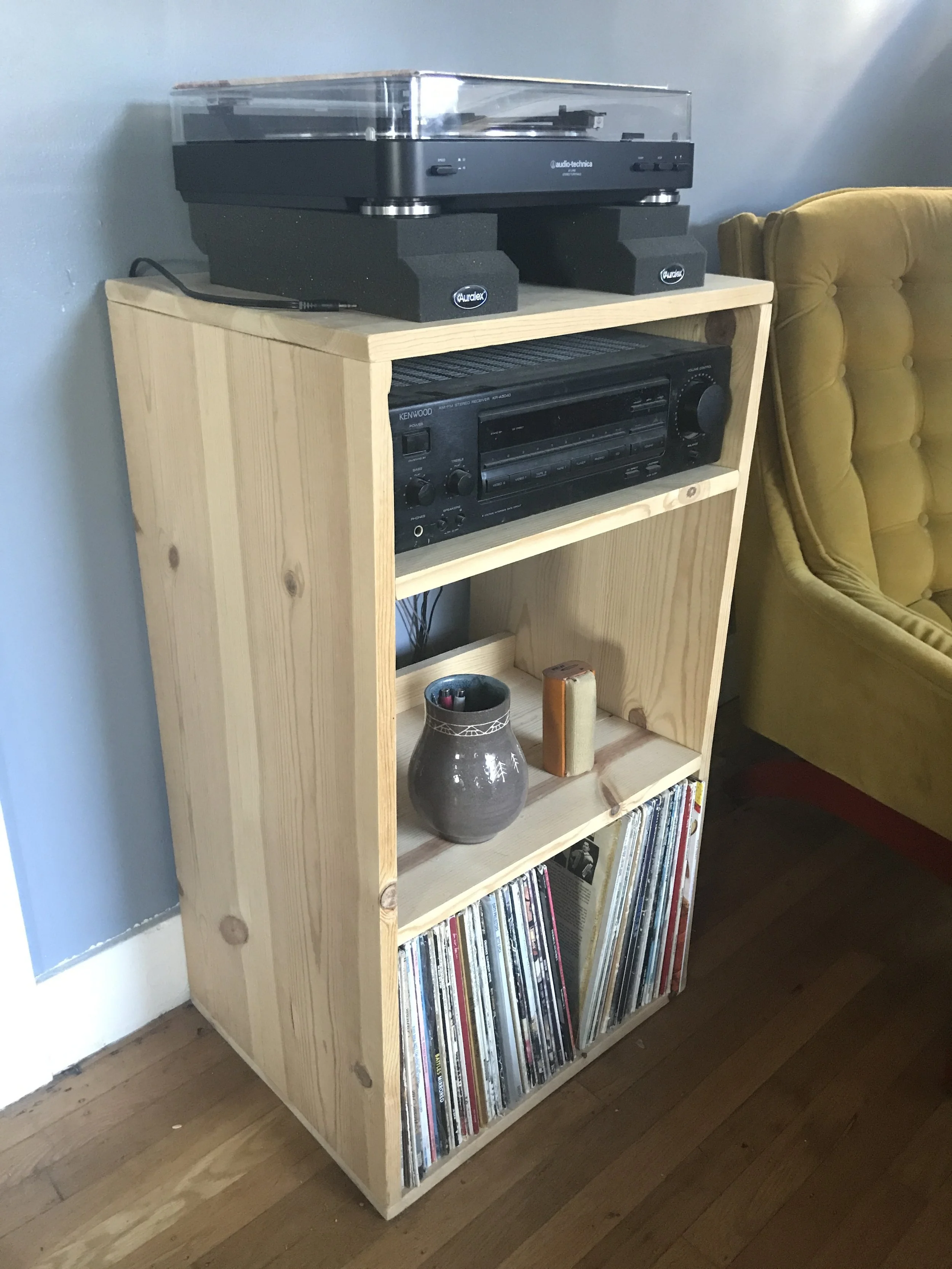 Record Player Stand