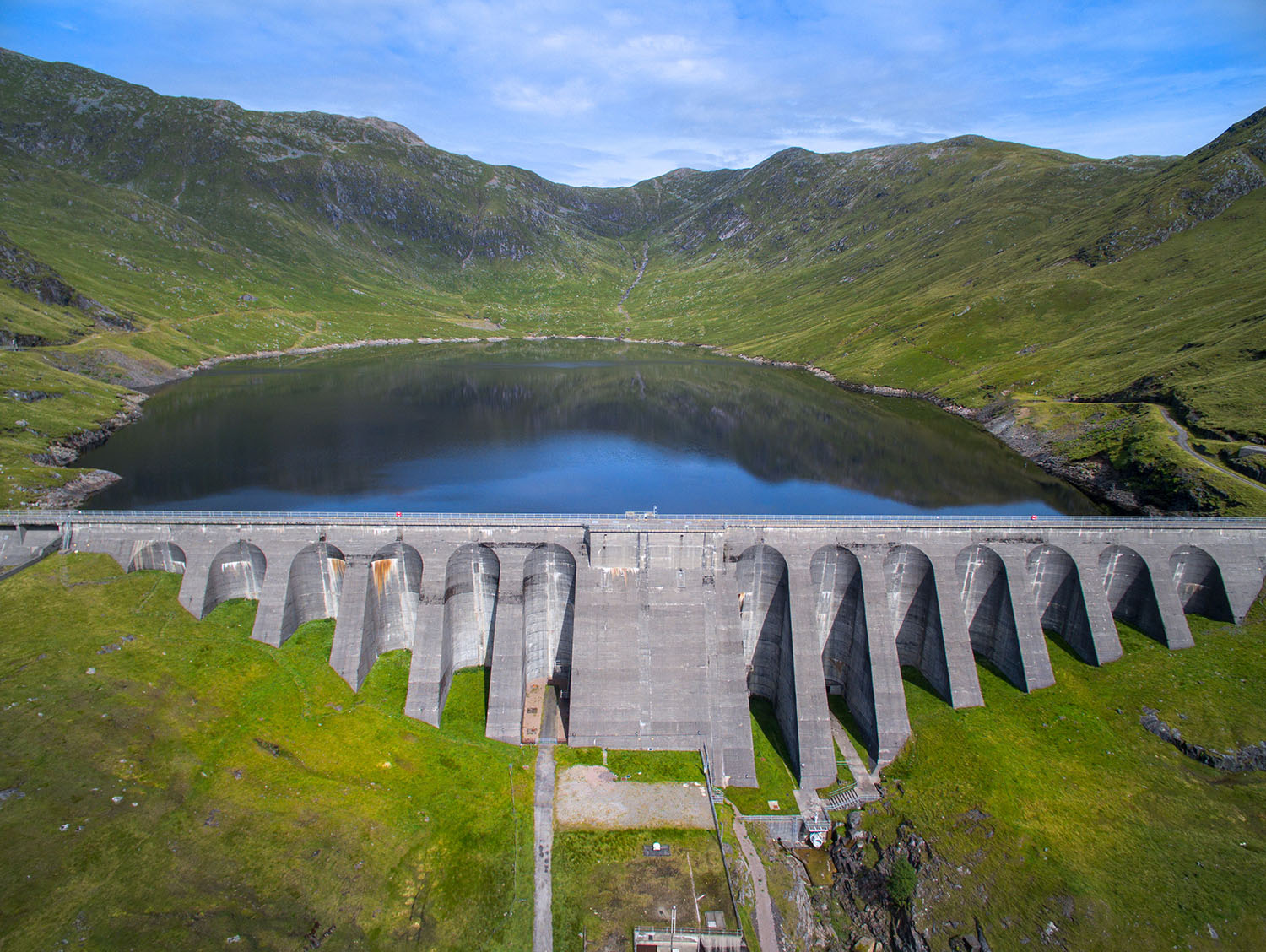  The ScottishPower Cruachan Hydroelectric Power Station on Loch Awe, near Dalmally, Scotland. 