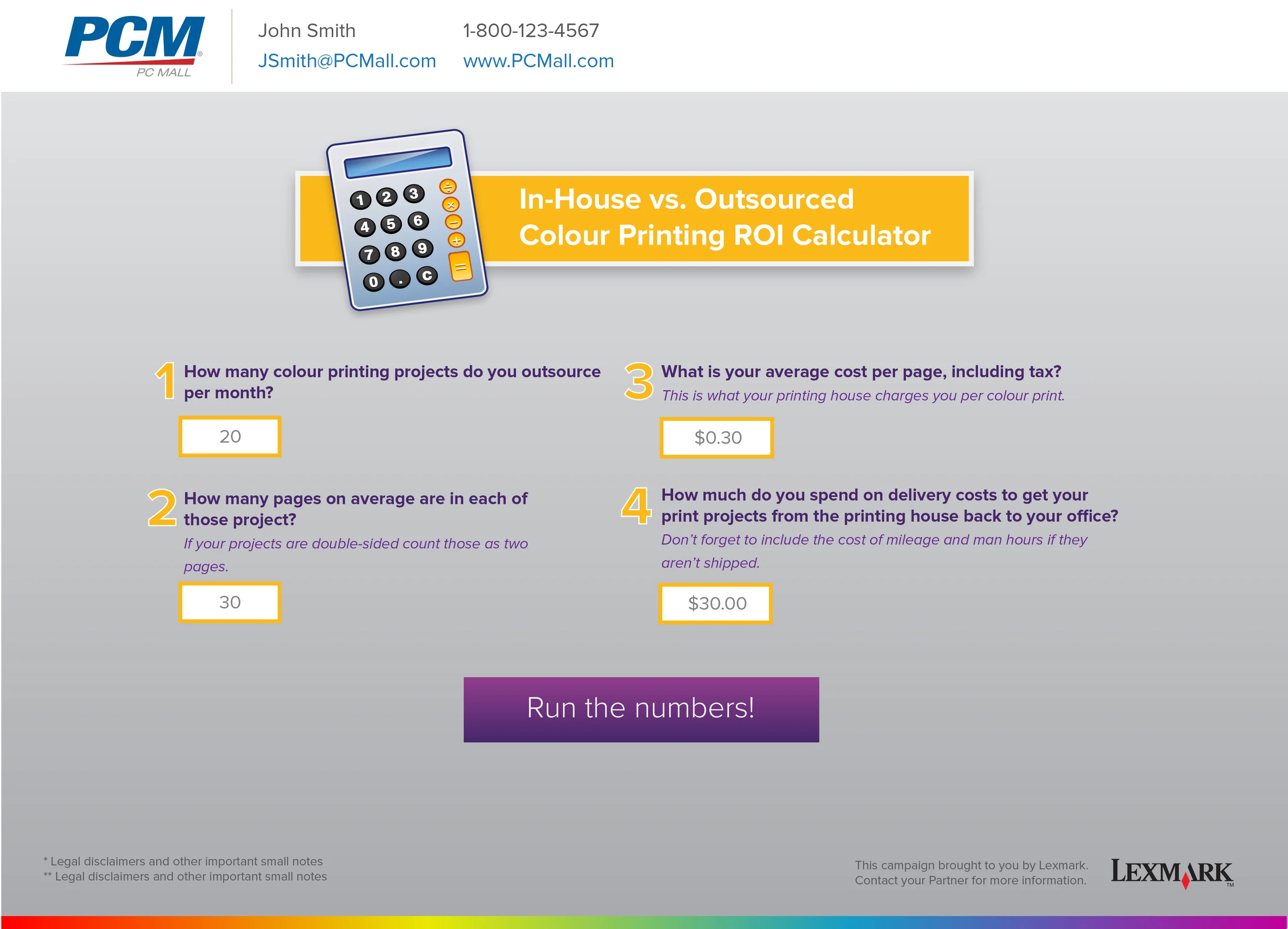 Color Touch 2 - Landing Page