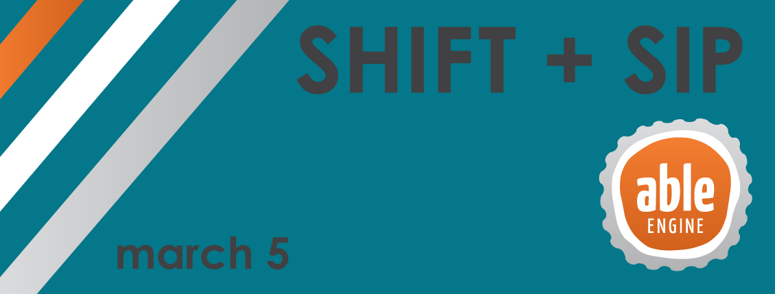 Shift + Sip Banner