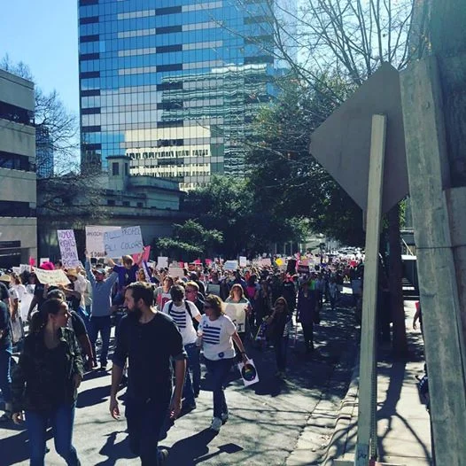 Drove to Austin randomly just to hang out, party, and protest.